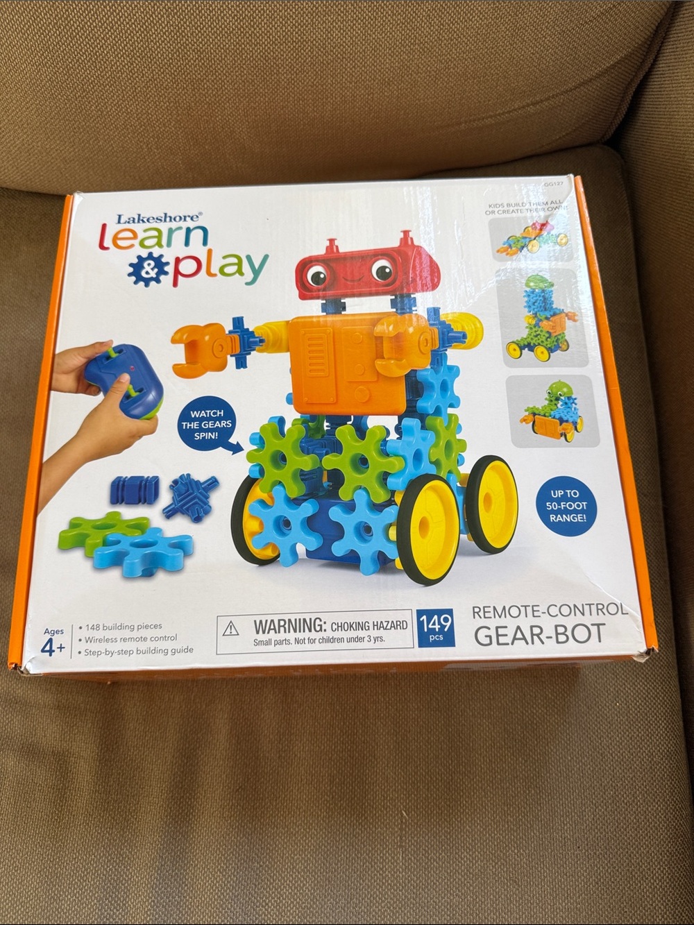 Lakeshore Learning Remote Control Gear-Bot